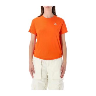 Nike Camiseta con logo ACG All Conditions Gear - Sport - Mujer - Naranja - XS