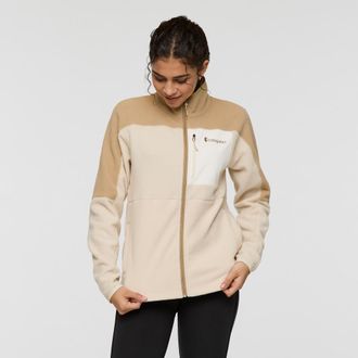 Cotopaxi Abrazo Fleece Full-Zip Jacket - Womens in Khaki/cream at Nordstrom, Size Xx-Small