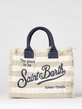 MC2 Saint Barth Borsa Vanity MC2 Saint Barth in cotone stampato con logo