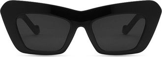 Generic Mens Driving Outdoor Sunglasses Womens Sports Commuter Sun Glasses(Black)