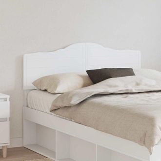 vidaXL vidaXL Testiera Bianco 120 cm Legno multistrato