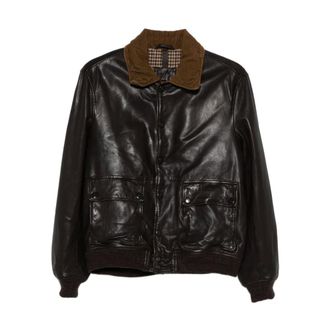 The Jack Leathers Jassen, Heren, Bruin, L, Leer, Ottaviano 06