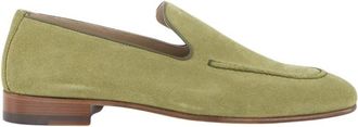 Manolo Blahnik Khaki Su&egrave;de Loafers - Heren - Loafers - Groen - 43 EU - Su&egrave;de - Schoenen