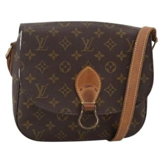 Louis Vuitton Pre-owned Cross Body Bags, female, Brown, Size: ONE SIZE Pre-owned Vintage Monogram Shoulder Bag