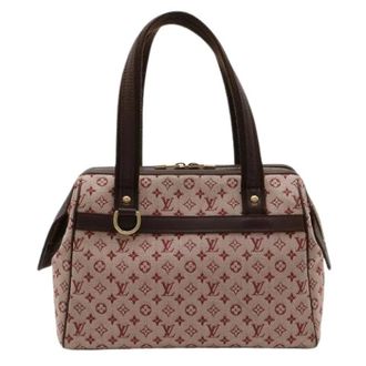 Louis Vuitton Pre-owned Handbags, female, Pink, Size: ONE SIZE Pre-owned Monogram Mini Josephine PM Handbag