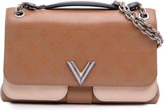 Louis Vuitton Pre-owned Veelzijdige Handtas met Kettinghengsels - Dames - Vintage Handtas - Bruin - ONE Size - Vintage