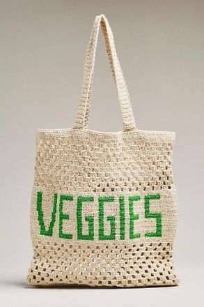 Soraya Hennessy Market Crochet Mesh Tote