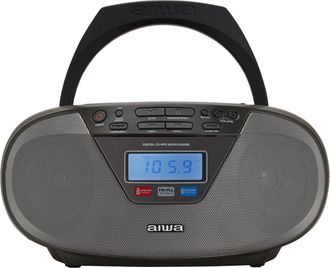 Samsung Aiwa Boombox Bbtu-400bk Cd/fm Rds/usb/bt Nero