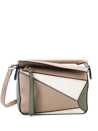 Loewe Puzzle Bag Leather Mini crossbody bag - Multicolour