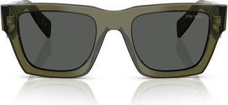 Prada Sunglasses Pra06 S 25 A40 L Military Green/Dark Gray Unisex