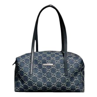 Gucci (WMNS) Gucci Melrose Medium Boston Bag Dark Blue 875228-FAF8V-4042