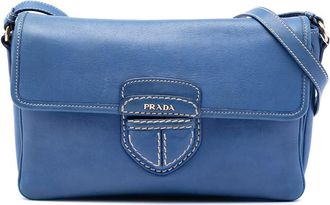 Prada Pre-owned Prada City Calf Pattina Crossbody OGV3TONPHMZLPM4G