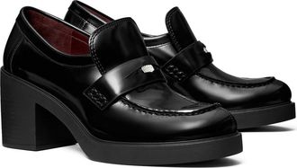 Tory Burch Loafer Pump in Perfect Black at Nordstrom, Size 10.5