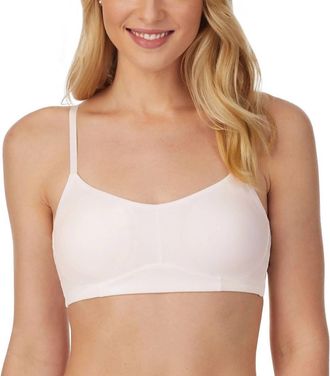 OnGossamer Dot Micro Lounge Bralette In Mauve Chalk