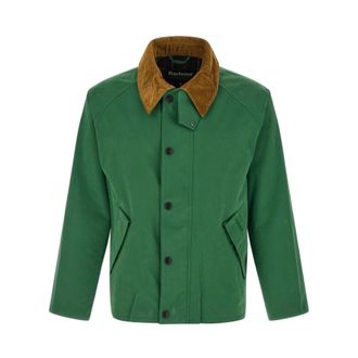 Barbour Light Jackets, male, Green, Size: 2XS Transporter Jacket