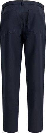 Comme Des Gar&ccedil;ons Wool Blend Pants Trousers Blu-Uomo