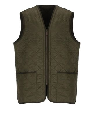 Barbour Sleevelees Quilted Jacket Polarquilt Waist