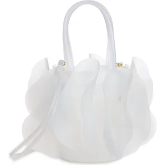 Farm Rio Jelly Flower Bucket Bag in Ivory at Nordstrom