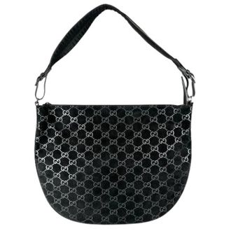 Gucci Pre-owned Shoulder Bags, female, Black, Size: ONE SIZE Pre-owned Vintage Shoulder Bag