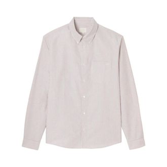 A.P.C. Casual Shirts, male, Gray, Size: 2XL Chemise