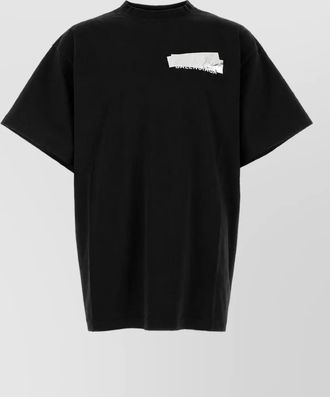 Balenciaga oversized logo-print cotton t-shirt
