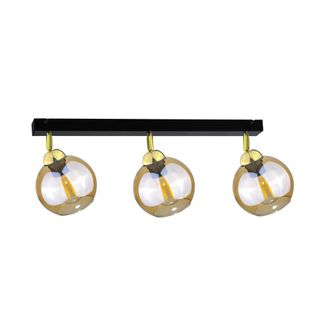 Netlighting Thea Ceiling Spotlight Bar Gold 60cm 3x E27