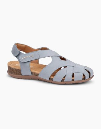 Hotter Womens Carpa Womens Sandals - Grey - Size: 4.5