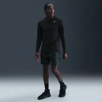 Nike Mens Form Dri-FIT 7 Unlined Versatile Shorts in Green | HV0431-390