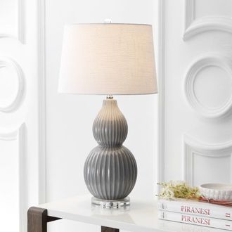 Jonathan Y Designs Thatcher 28.25 Ceramic LED Table Lamp