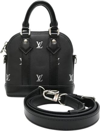 Louis Vuitton Pre-owned Vintage Mini Shoulder Bag - Dames - Vintage Mini Tas - Zwart - ONE Size - Leer - Vintage
