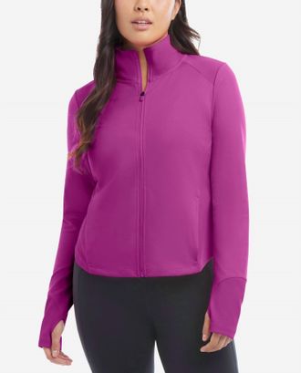 Danskin Full-Zip Run Jacket In Vivid Viola
