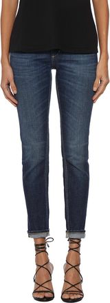 Dondup Womens Mod Monroe Denim Jeans - Dark Grey Metal - Size 28 (Waist)