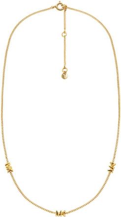 Michael Kors Accessoires, Dames, Geel, ONE Size, Luxe Gouden Ketting Ketting
