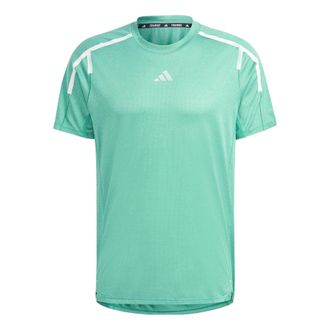 adidas Teach Not Preach Workout T-Shirt Green White IC2106