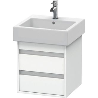 Duravit Duravit - Ketho Neceser De Pared 6635, 2 Cajones, 450mm, Para Vero