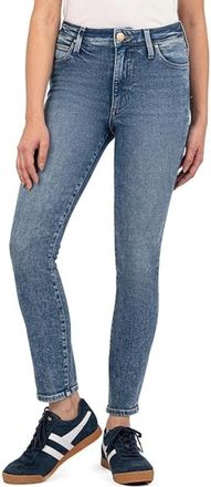 Kut from the Kloth KUT from the Kloth Charlize Jeans Womens Blue High Rise Cigarette Leg GBO3470