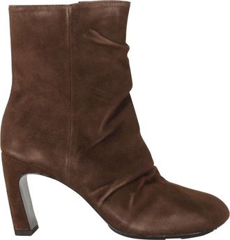Ash Estelle Heeled Boot - Dames - Laarzen met Hak - Bruin - 37 EU - Kasjmier - Schoenen