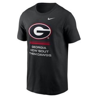 Nike Georgia Sideline Nike Mens Dri-FIT College T-Shirt in Black | 02ET00AGBN-ZK0