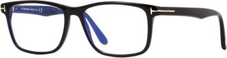 Tom Ford FT5752-B 001 Black/Clear Blue Light Block 53mm