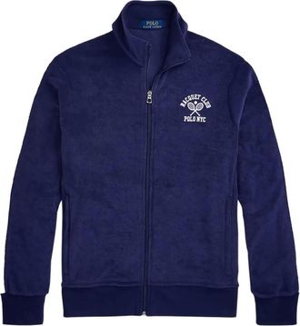 Polo Ralph Lauren embroidered-logo sweatshirt - Blue