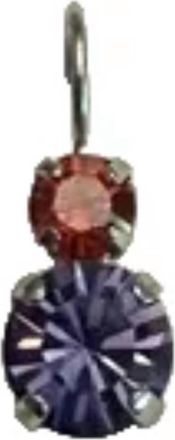 Mariana Womens Imagine Earrings In Orange / Purple