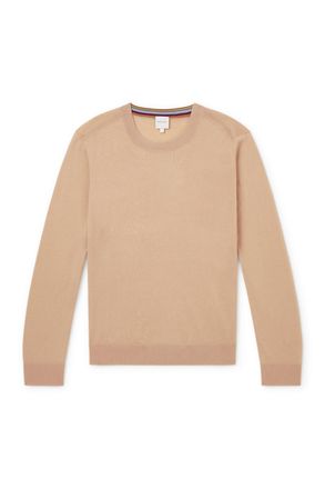 Paul Smith Logo-Embroidered Merino Wool Sweater