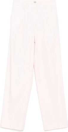 Toteme Pantaloni Slanted Pocket - Rosa