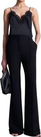 A.L.C. Max Slim Trouser Pant In Black