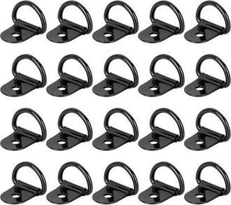 OEM 20 Anillas De Amarre En Forma De D, Anillas De Amarre De Tracci&oacute;n, Anillas De Amarre, Para Remolques, Coches, Camiones, Kayaks, Herramientas El&eacute;ctrica