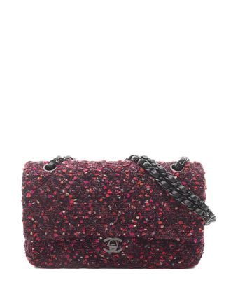 Chanel 2018-2019 Double Flap schoudertas met ketting - Rood