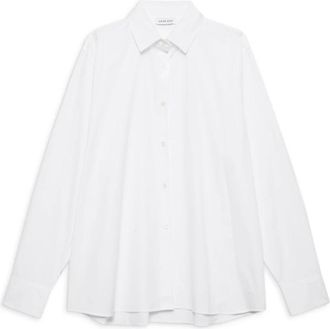Anine Bing Overhemden, Dames, Wit, L, Essie Shirt