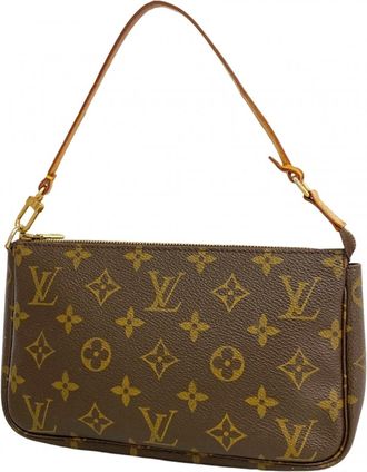 Louis Vuitton Brown Pouch (Pre-Owned)