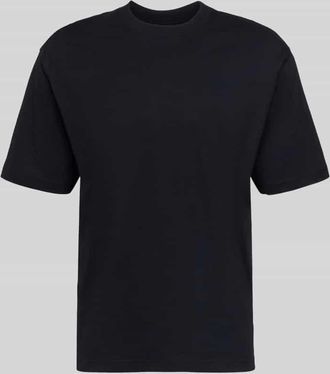 Mc Neal Regular Fit T-Shirt aus reiner Baumwolle in Black, Gr&ouml;&szlig;e XXXL