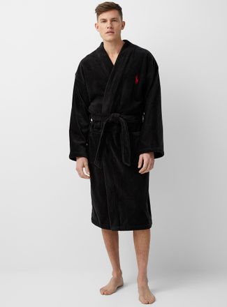 Ralph lauren dressing gown mens sale best sale